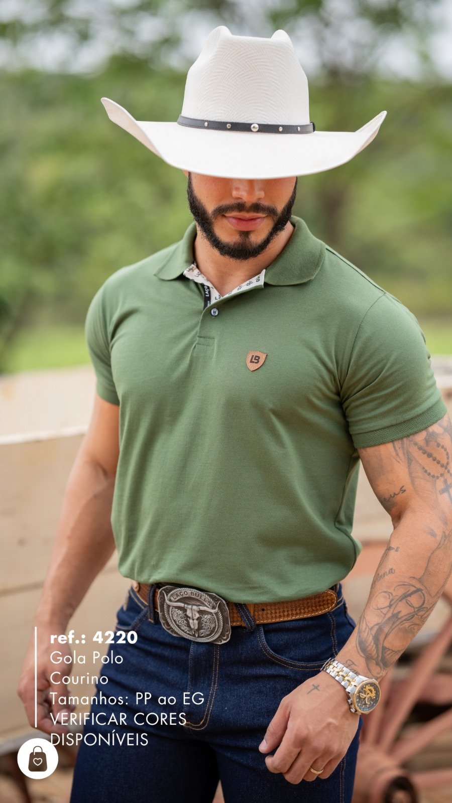 Coleção Agro Premium : Do Chapéu à Bota (Look Completo) - foto 2